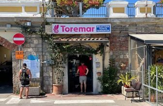 Toremar ticket office in Rio Marina