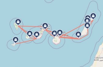 all canary island ferry routes