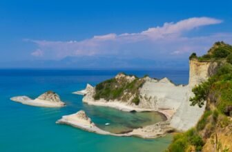 One of the 115 beaches on Corfu