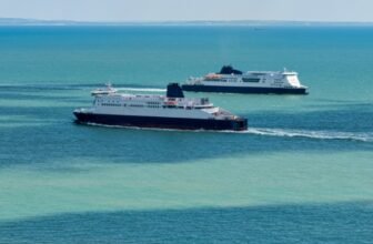 Ferries from DFDS on the Dover to Calais route