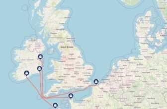 routes ireland to the netherlands