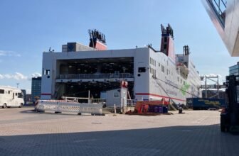 Boarding Stena Line Kiel - Gothenburg