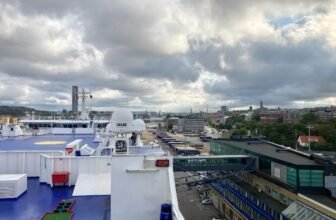 Port in Gothenburg - Stena Germanica