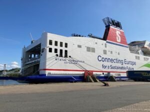 Stena Germanica in Port - Kiel - Gothenburg