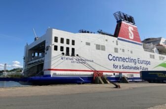 Stena Germanica in Port - Kiel - Gothenburg