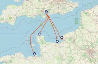 Ferries from Portsmouth UK to France