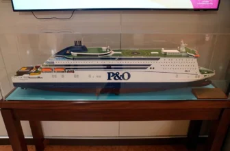 Model of the Pride of Hull Ferry