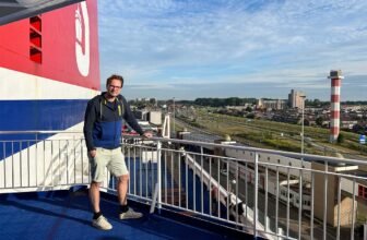 On Board the Ferry Between Hoek van Holland and Harwich