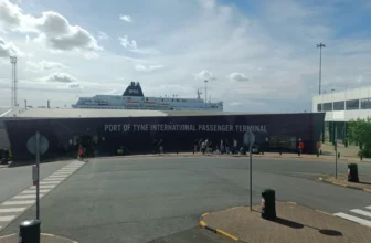 DFDS Terminal in Newcastle