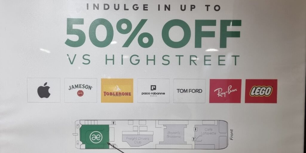 Irish Ferries Duty Free Shopping