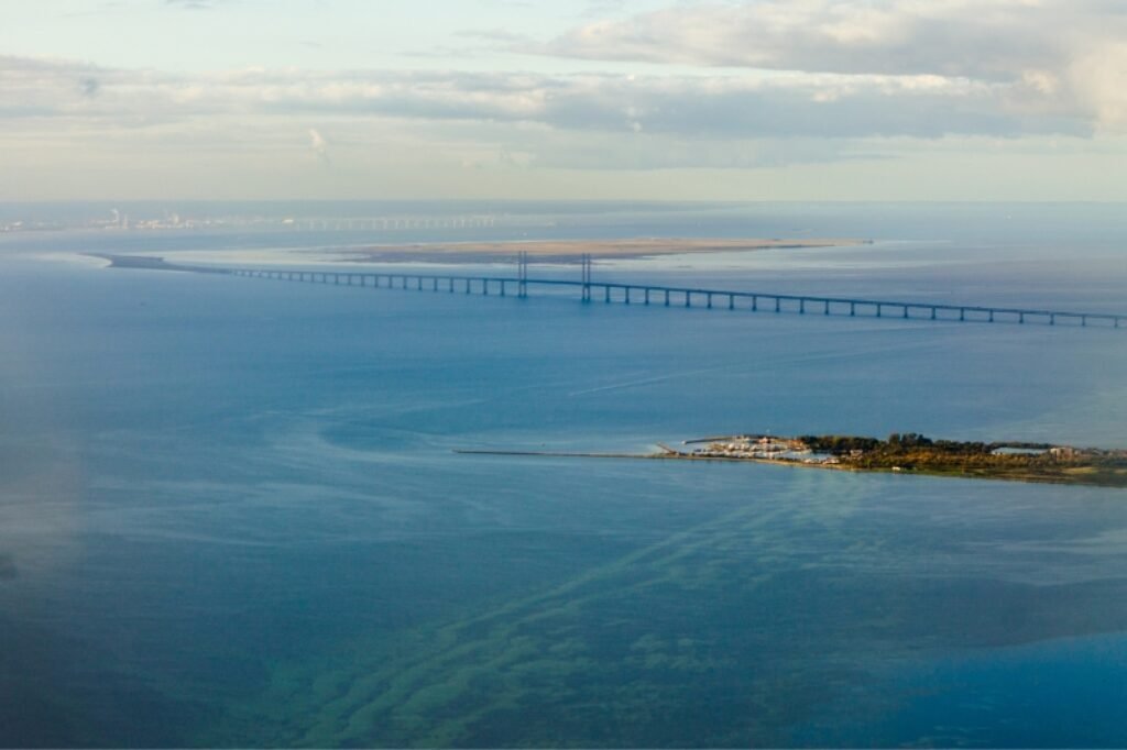 oresundbridge or ferry denmark sweden
