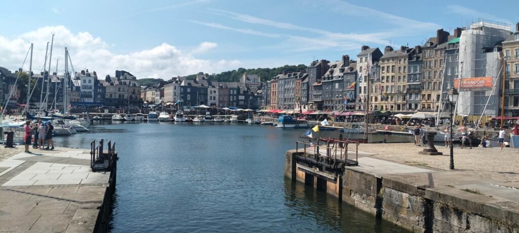 Honfleur harbour village
