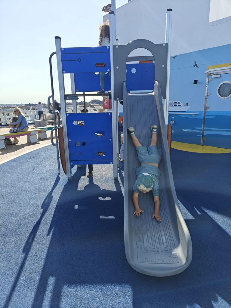Playground Sun Deck on Saint Malo Ferry