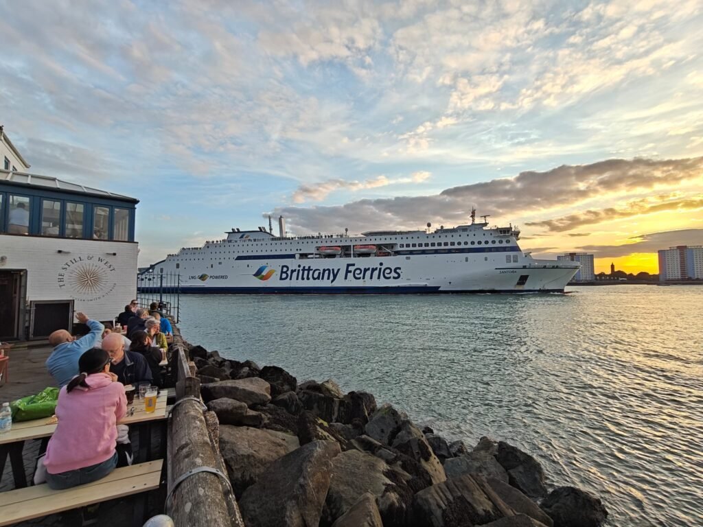 Santona ferry from Portsmouth Port
