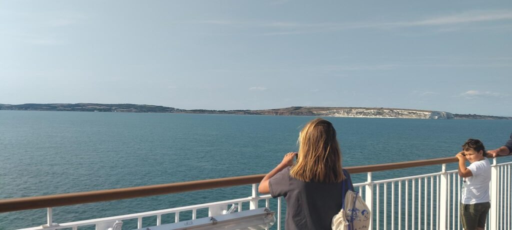 Isle of Wight from the ferry