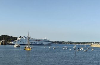 Saint Malo ferry in Saint Malo - Brittany Ferries