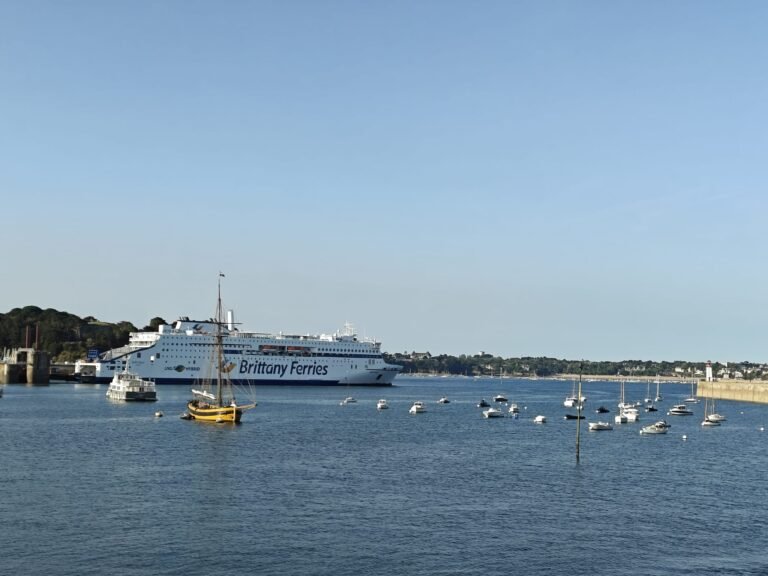 Saint Malo ferry in Saint Malo - Brittany Ferries