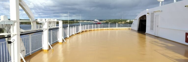 Ferrygogo header ferry deck