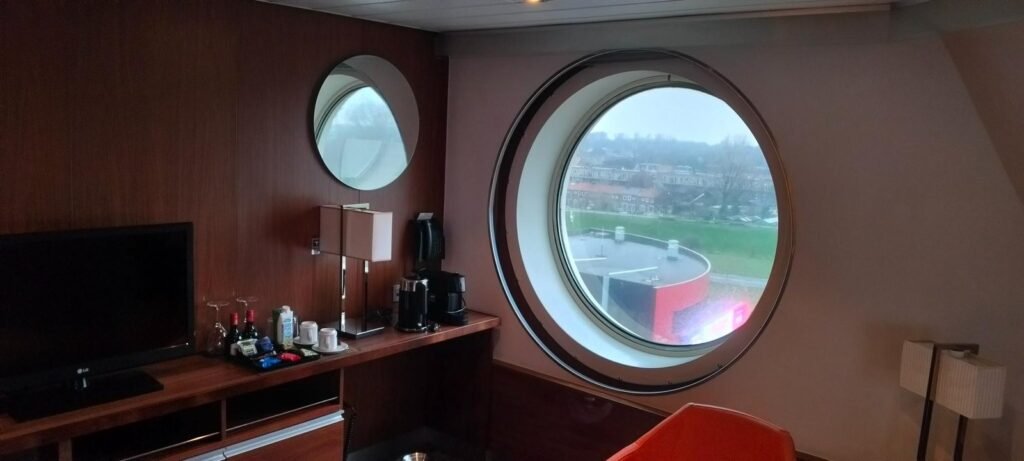 Captain's Suite on Stena Britannica with extra touches