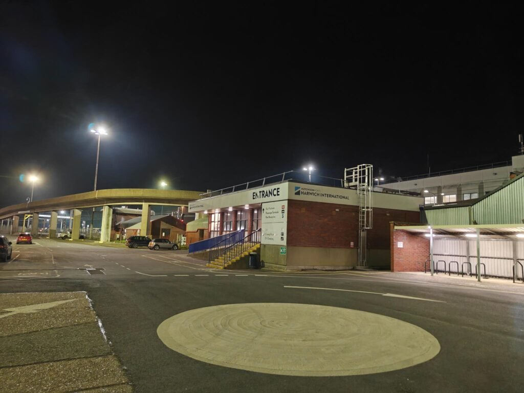 Entrance to Harwich International