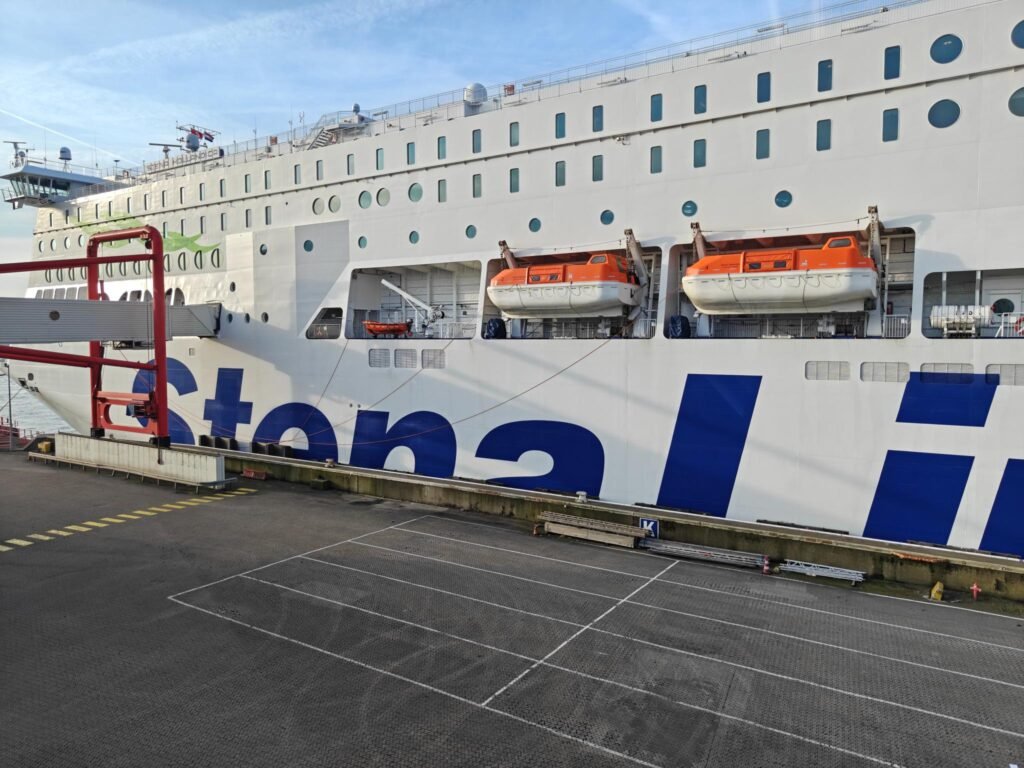 Stena Hollandica at Hook of Holland port