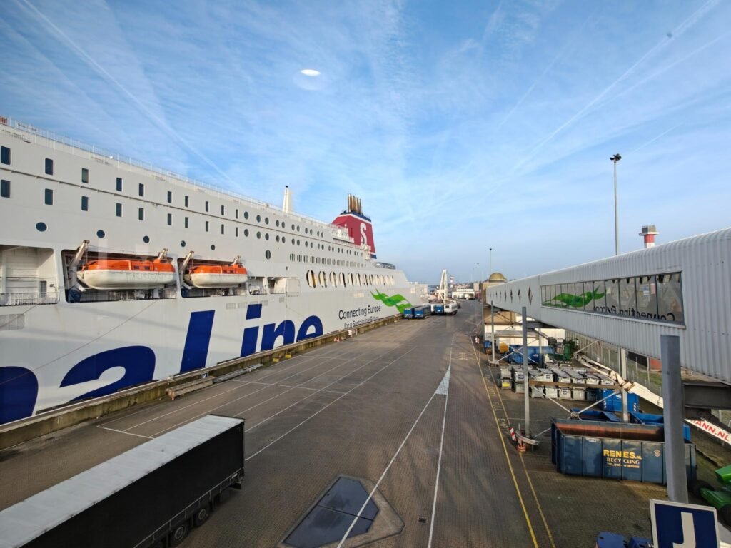 Stena Hollandica in Hook of Holland port