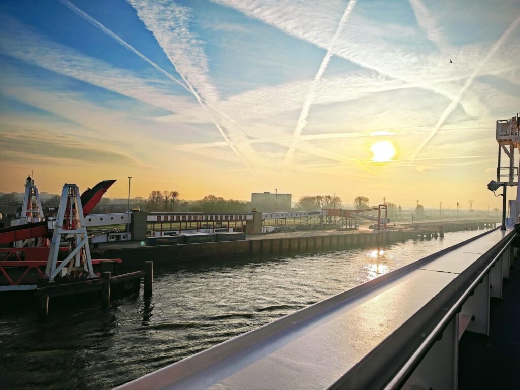 Arrival in the Netherlands on Stena Line