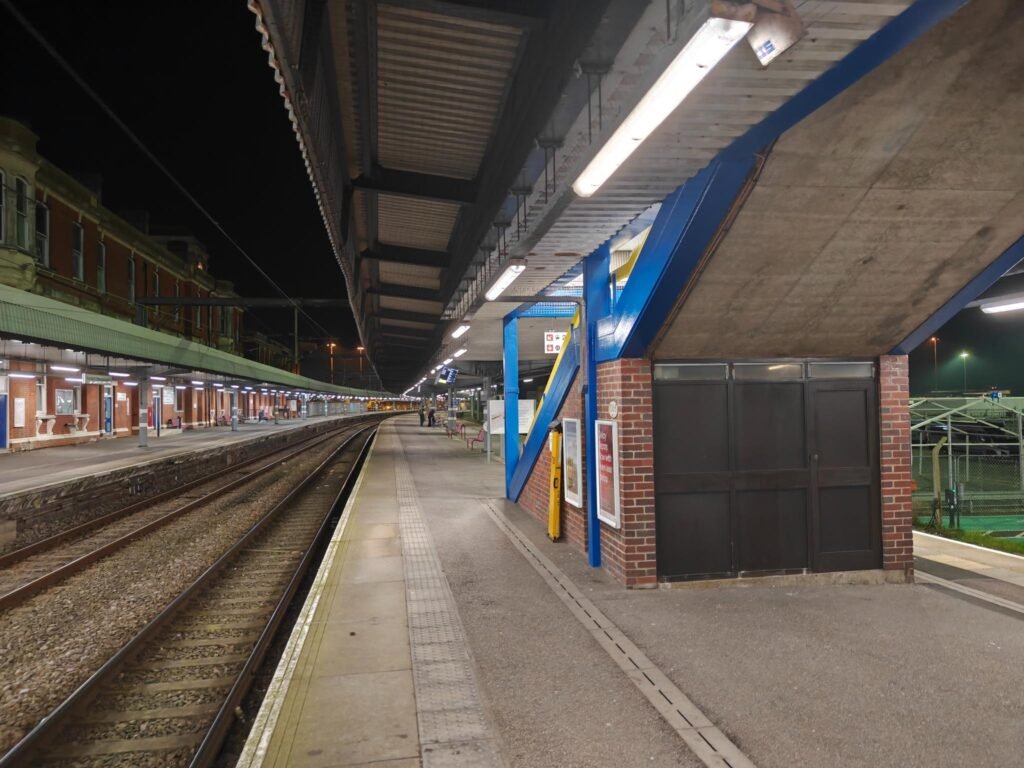 Harwich International train station