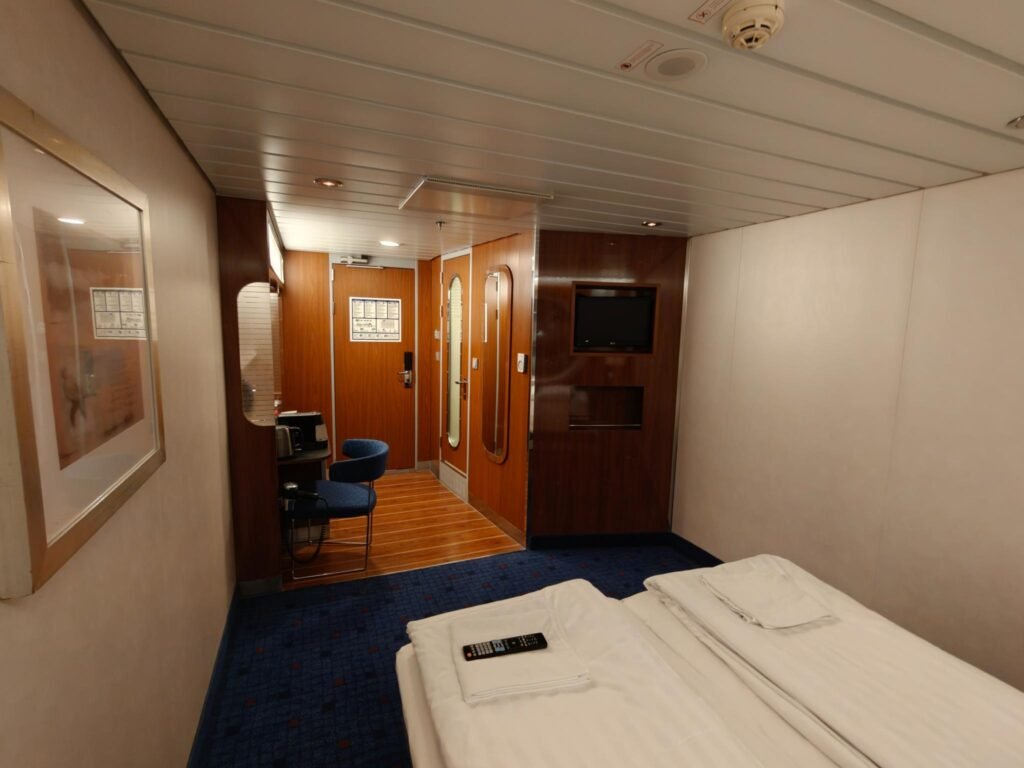 Captain's Class cabin on Stena Hollandica