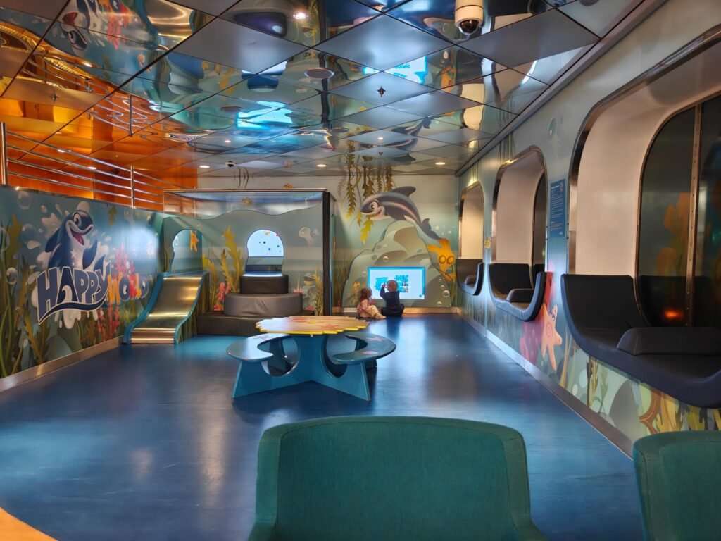 Happy World kids area on Stena Hollandica