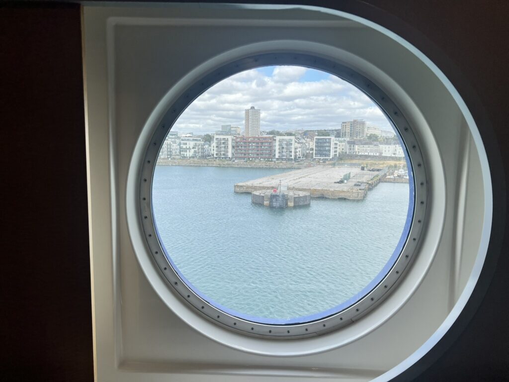 Leaving Plymouth for Santander aboard Pont-Aven