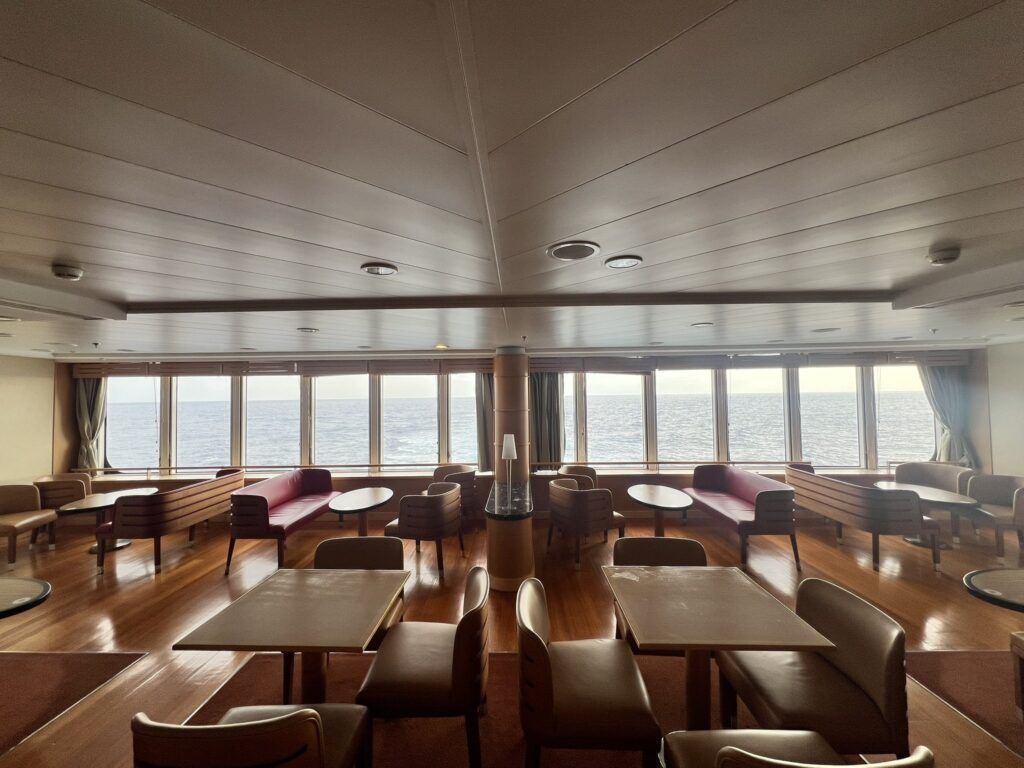 Le Flora restaurant aboard Brittany Ferries Pont-Aven
