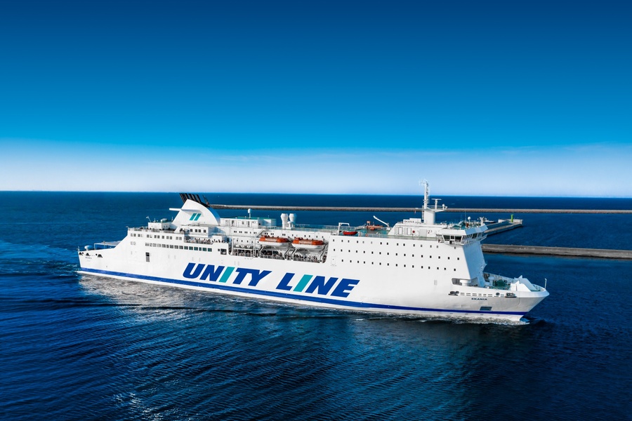 Skania ferry - Poland - Sweden new routes' ferry